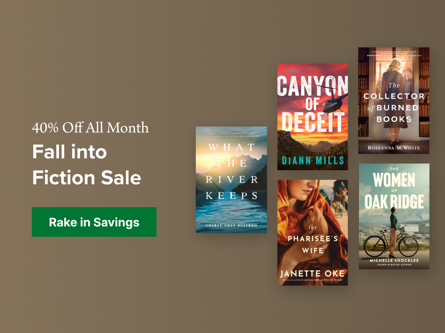 40% Off All Month Fall into Fiction Sale