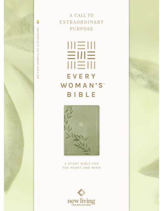 NLT Every Woman's Bible, Filament Enabled