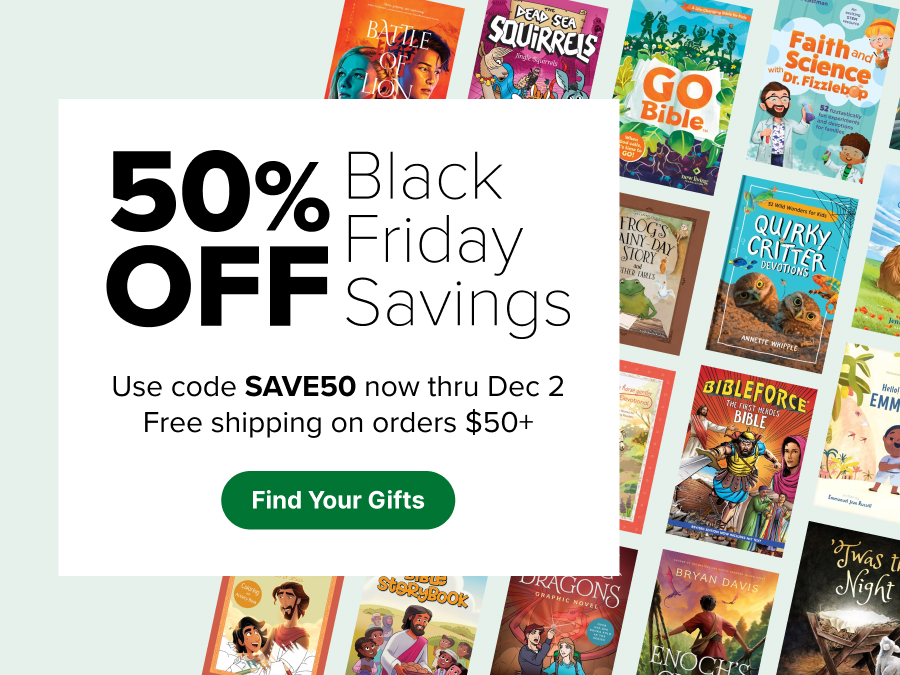 50% Off Black Friday Savings. Use Code SAVE50 now thru Dec 2. Free shipping on orders $50+