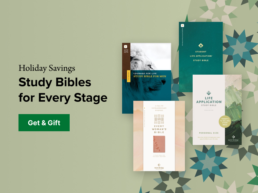 Holiday Savings Study Bibles for Every Stage