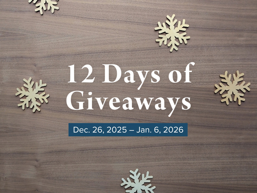 The 12 Days of Giveaways Starts Today! 