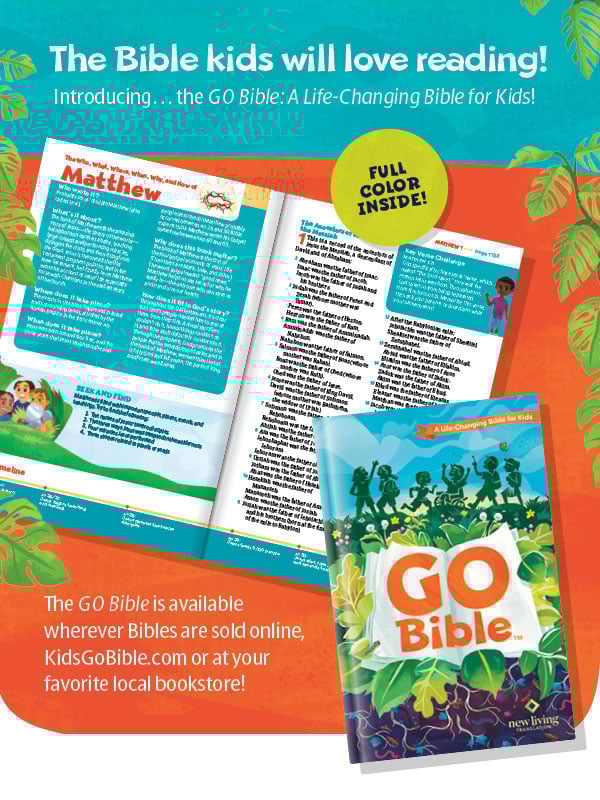The Bible Kids will love reading! 